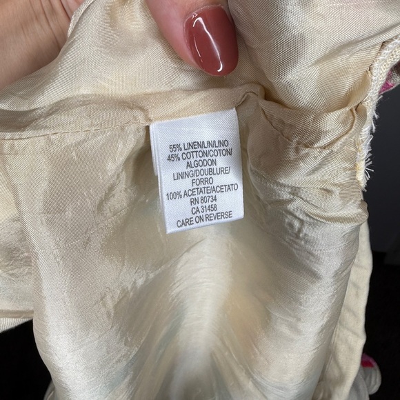 BCBGMaxAzria Floral Embroidered Vest Size XS - Picture 7 of 8